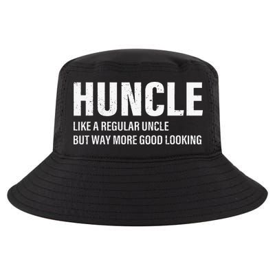 Huncle Like Regular Uncle Way More Good Looking Funny Uncle Cool Comfort Performance Bucket Hat