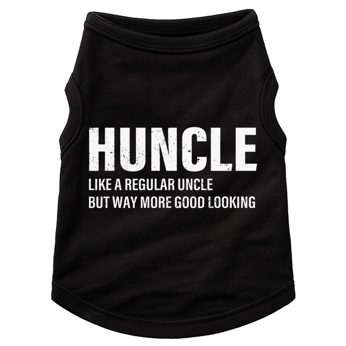 Huncle Like Regular Uncle Way More Good Looking Funny Uncle Doggie Tank