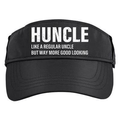 Huncle Like Regular Uncle Way More Good Looking Funny Uncle Adult Drive Performance Visor