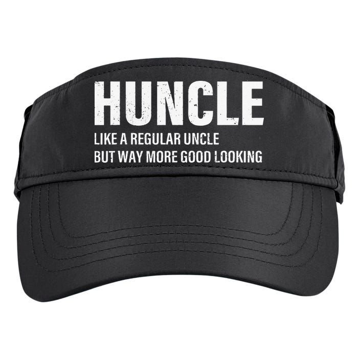 Huncle Like Regular Uncle Way More Good Looking Funny Uncle Adult Drive Performance Visor