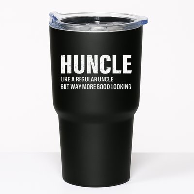 Huncle Like Regular Uncle Way More Good Looking Funny Uncle Tumbler
