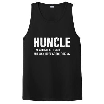 Huncle Like Regular Uncle Way More Good Looking Funny Uncle PosiCharge Competitor Tank
