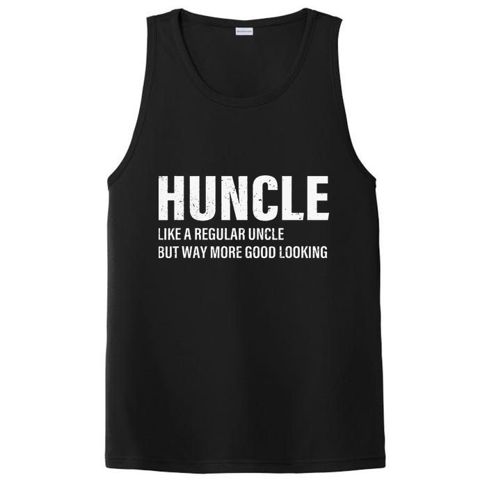 Huncle Like Regular Uncle Way More Good Looking Funny Uncle PosiCharge Competitor Tank