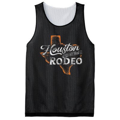 Houston Livestock  Rodeo S Western Aztec Mesh Reversible Basketball Jersey Tank