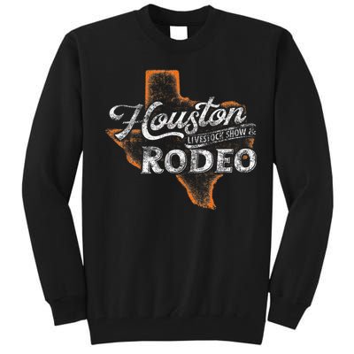 Houston Livestock  Rodeo S Western Aztec Tall Sweatshirt