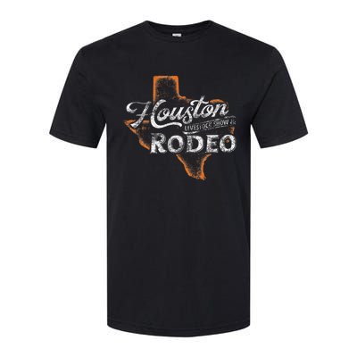 Houston Livestock  Rodeo S Western Aztec Softstyle CVC T-Shirt