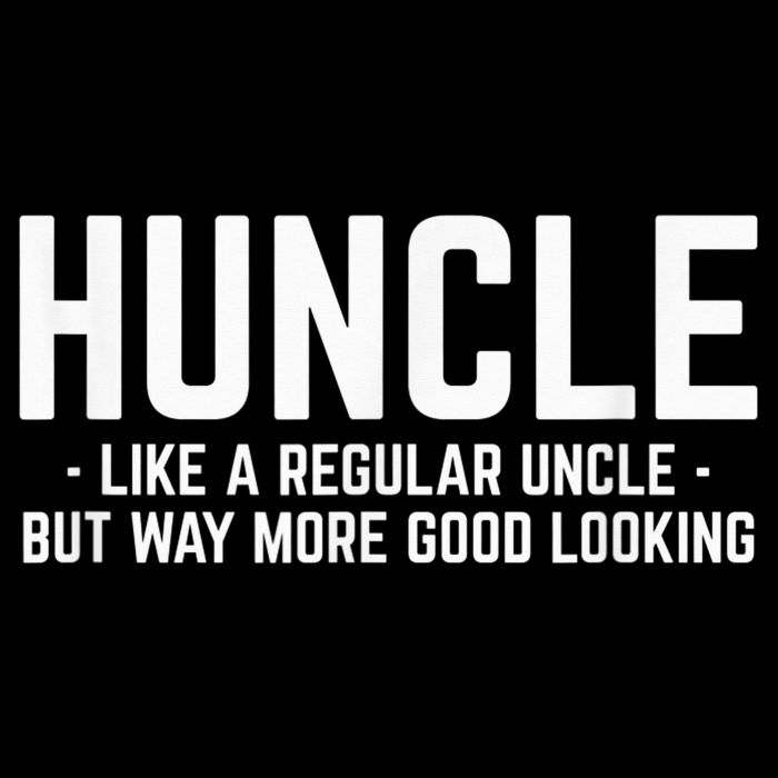 Huncle Like Regular Uncle Way More Good Looking Funny Backpack