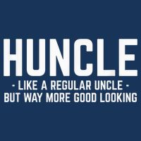 Huncle Like Regular Uncle Way More Good Looking Funny Zip Tote Bag
