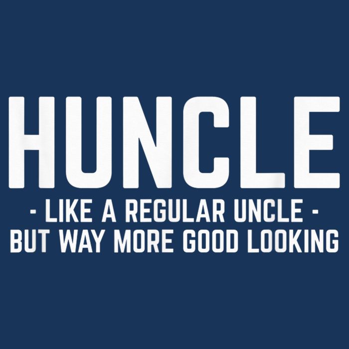 Huncle Like Regular Uncle Way More Good Looking Funny Zip Tote Bag