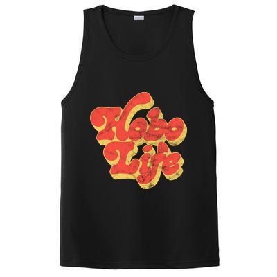 Hobo Life Retro Vintage PosiCharge Competitor Tank