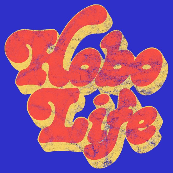 Hobo Life Retro Vintage Button