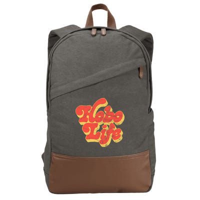 Hobo Life Retro Vintage Cotton Canvas Backpack