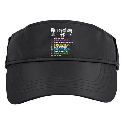 Horse Lover Shirts Horseback Riding Horse Lover Gift Adult Drive Performance Visor