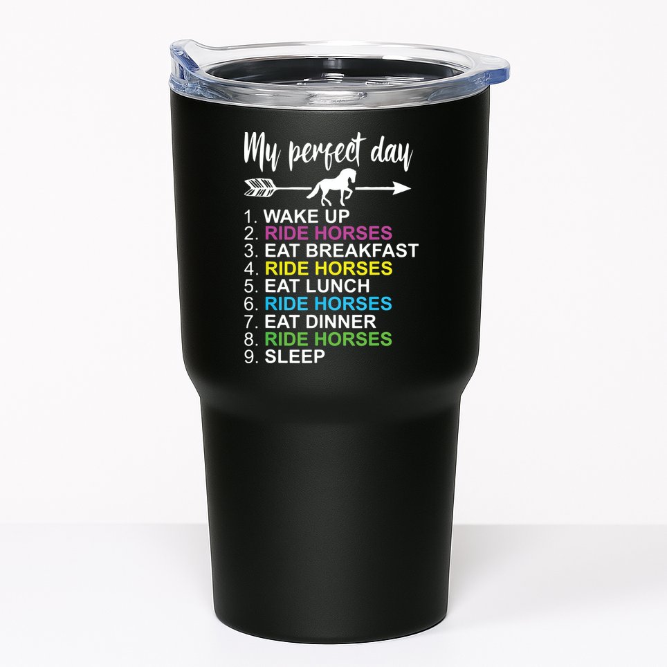 Horse Lover Shirts Horseback Riding Horse Lover Gift Tumbler