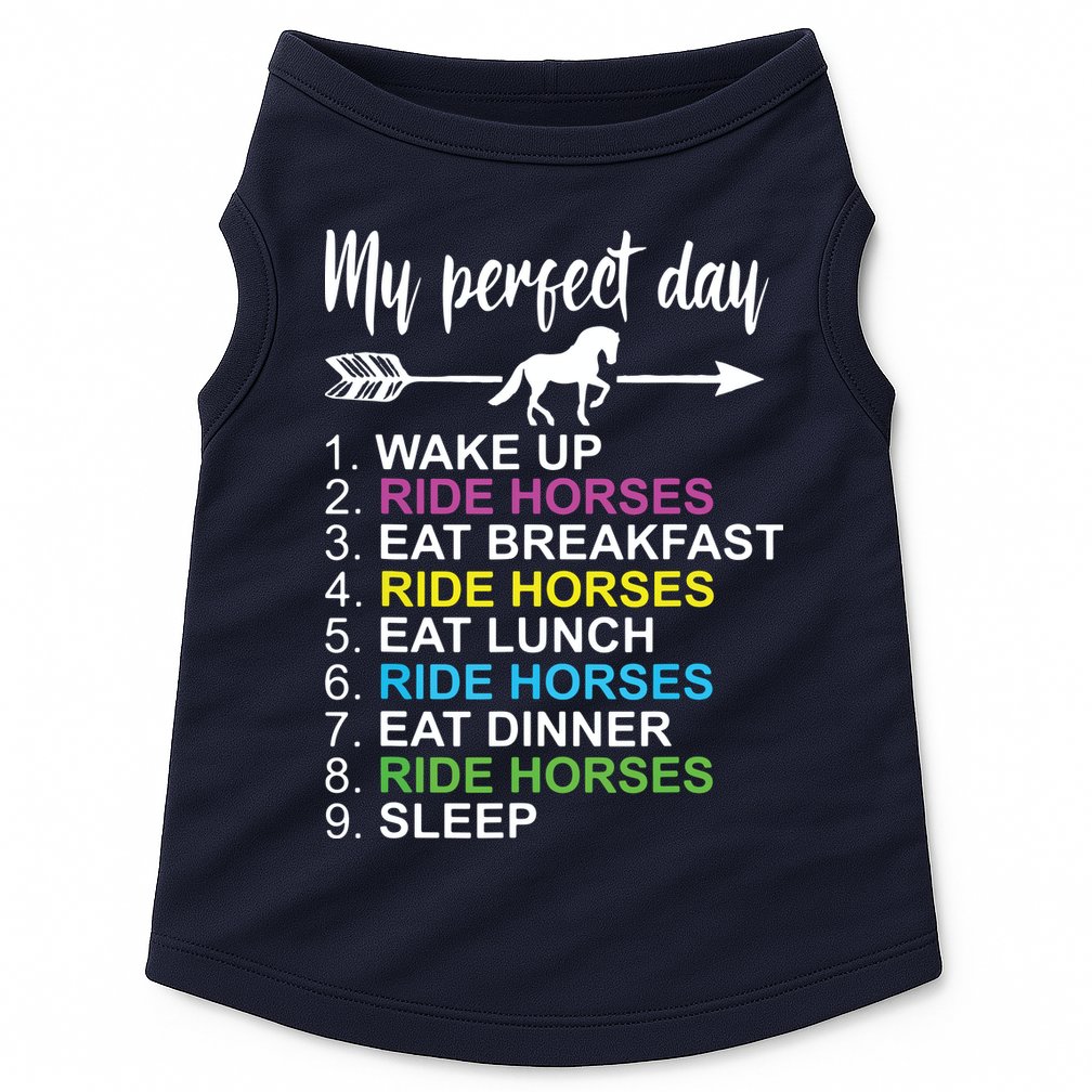 Horse Lover Shirts Horseback Riding Horse Lover Gift Doggie Tank