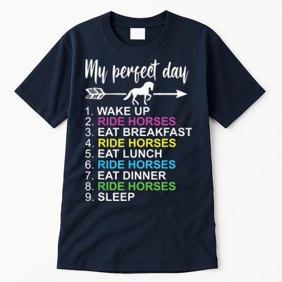 Horse Lover Shirts Horseback Riding Horse Lover Gift Tall T-Shirt