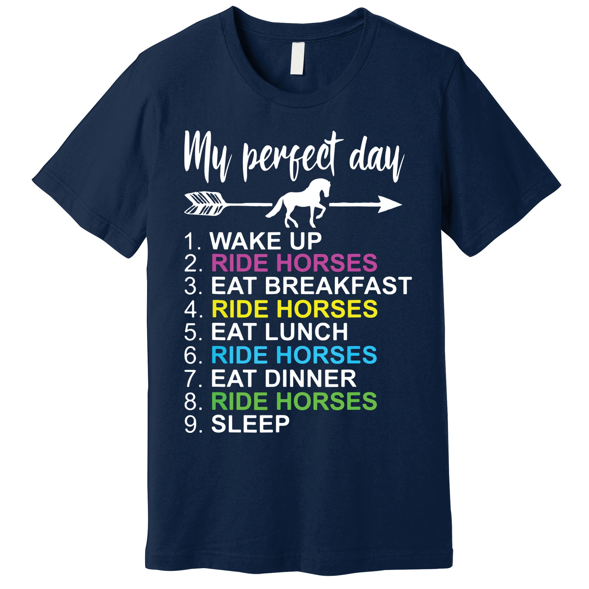 Horse Lover Shirts Horseback Riding Horse Lover Gift Premium T-Shirt