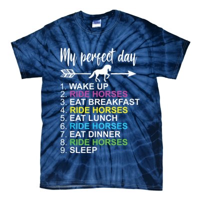 Horse Lover Shirts Horseback Riding Horse Lover Gift Tie-Dye T-Shirt