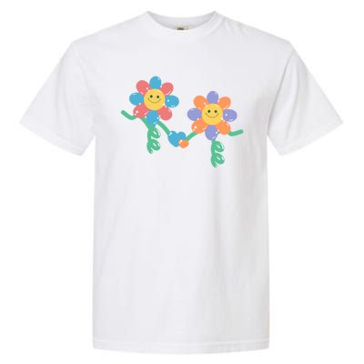 Happy Love Sunflower Garment-Dyed Heavyweight T-Shirt