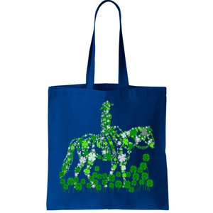 Horse Lady Shamrock Horseback Riding Equestrian Patrick Day Great Gift Tote Bag