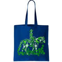 Horse Lady Shamrock Horseback Riding Equestrian Patrick Day Great Gift Tote Bag