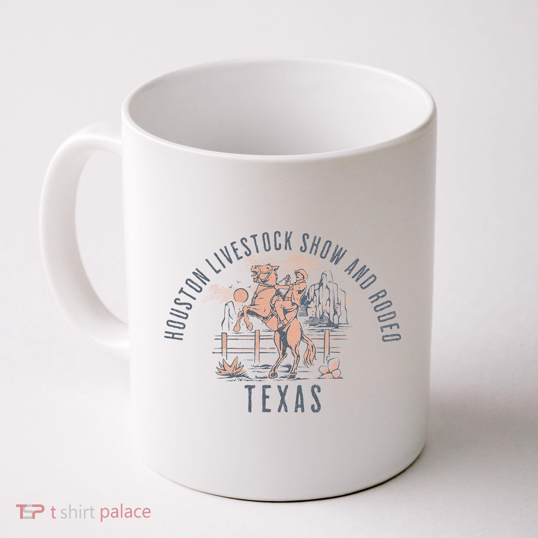 Houston Livestock Show And Rodeo Texas Cowboy And Horse Mug