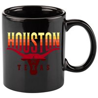 Houston Longhorn Sunset Logo 11oz C Handle Ceramic Mug