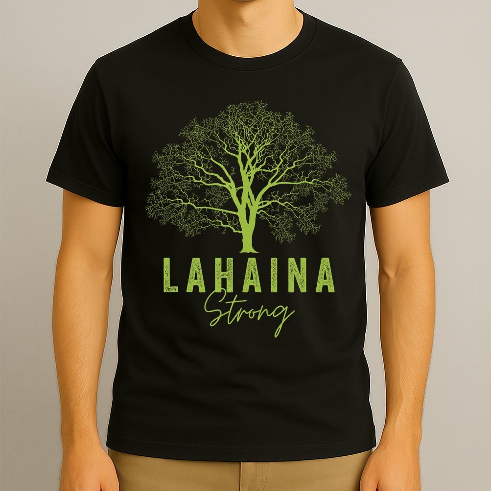 Hawaii Lahaina Strong Lahaina Supporter T-Shirt