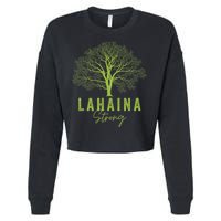 Hawaii Lahaina Strong Lahaina Supporter Cropped Pullover Crew
