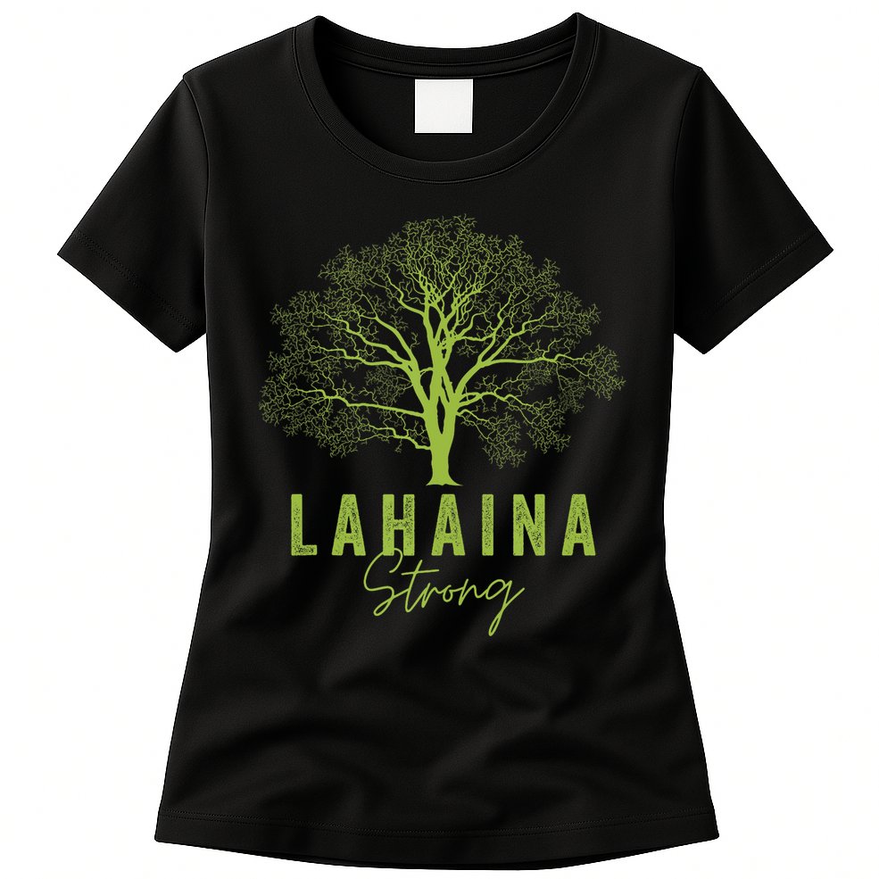 Hawaii Lahaina Strong Lahaina Supporter Womens T-Shirt