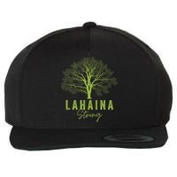 Hawaii Lahaina Strong Lahaina Supporter Wool Snapback Cap