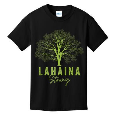 Hawaii Lahaina Strong Lahaina Supporter Kids T-Shirt
