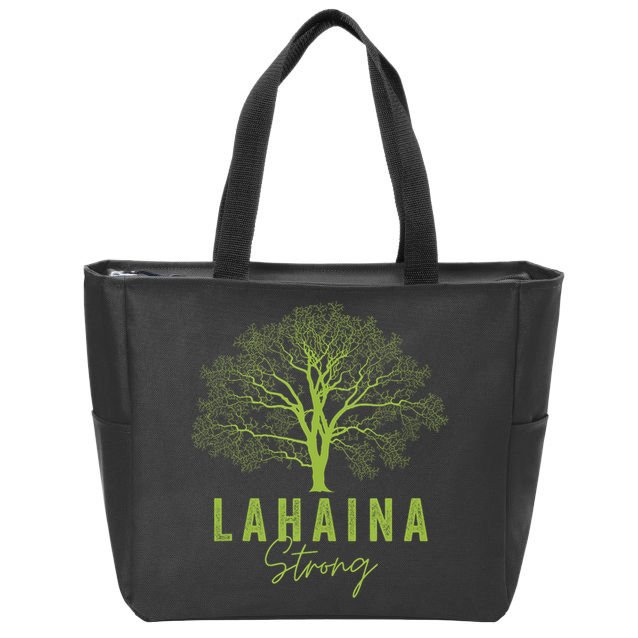 Hawaii Lahaina Strong Lahaina Supporter Zip Tote Bag