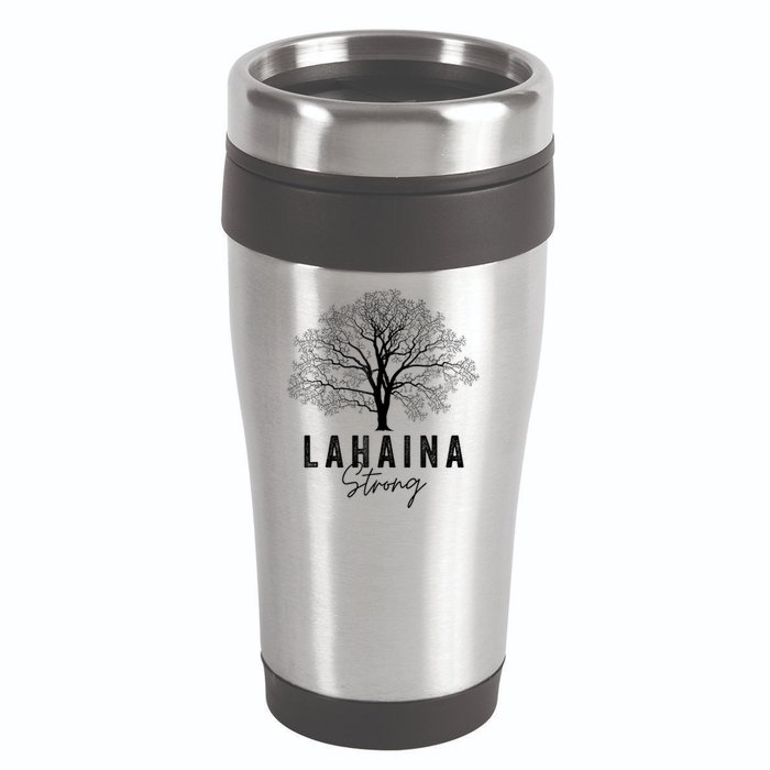 Hawaii Lahaina Strong Pray For Maui Lahaina 16oz Travel Tumbler