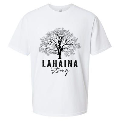 Hawaii Lahaina Strong Pray For Maui Lahaina Sueded Cloud Jersey T-Shirt