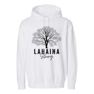Hawaii Lahaina Strong Pray For Maui Lahaina Garment-Dyed Fleece Hoodie