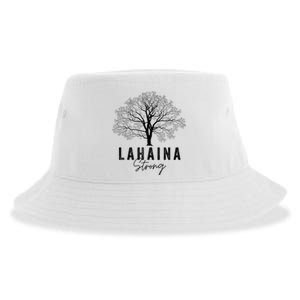 Hawaii Lahaina Strong Pray For Maui Lahaina Sustainable Bucket Hat