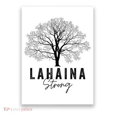Hawaii Lahaina Strong Pray For Maui Lahaina Poster