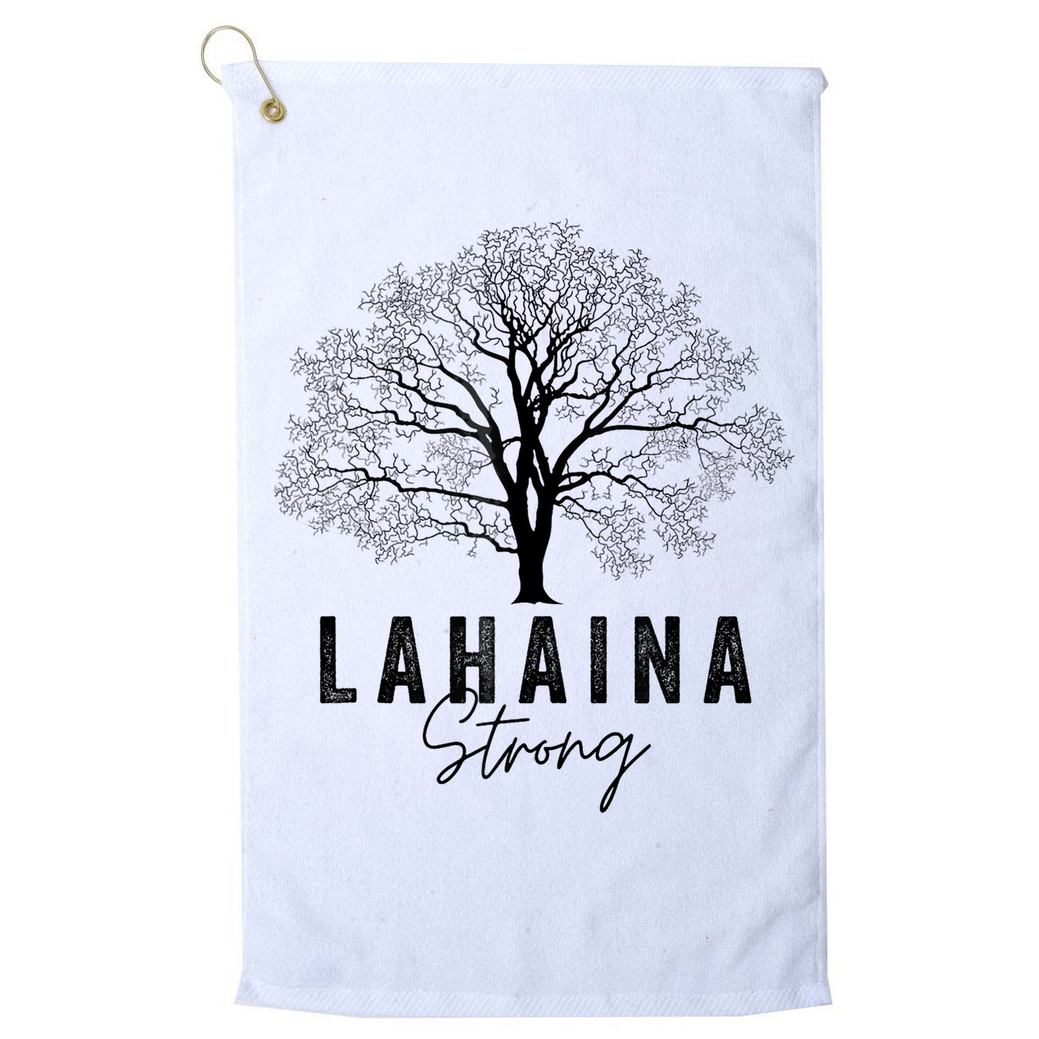 Hawaii Lahaina Strong Pray For Maui Lahaina Golf Towel