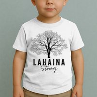 Hawaii Lahaina Strong Pray For Maui Lahaina Toddler T-Shirt