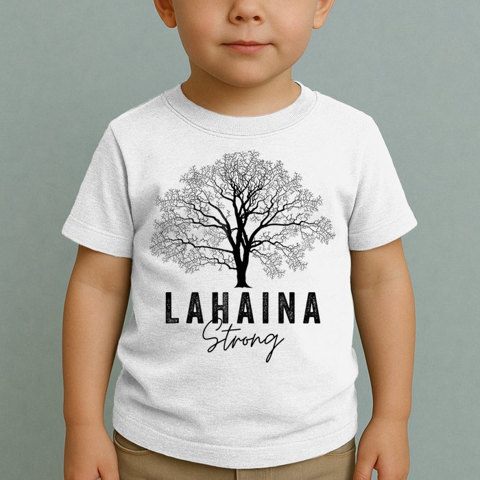 Hawaii Lahaina Strong Pray For Maui Lahaina Toddler T-Shirt