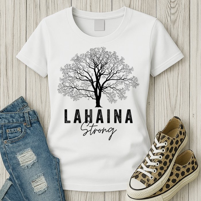 Hawaii Lahaina Strong Pray For Maui Lahaina Womens T-Shirt