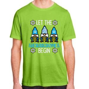 Hanukkah Let Shenanignome Begin Chanukah Gnome Adult ChromaSoft Performance T-Shirt