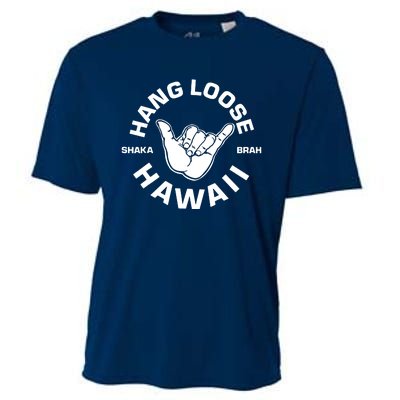 Hang Loose Shaka Brah Hawaii Cooling Performance Crew T-Shirt