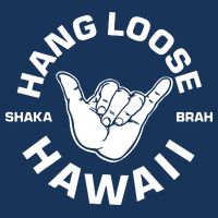 Hang Loose Shaka Brah Hawaii Cooling Performance Crew T-Shirt