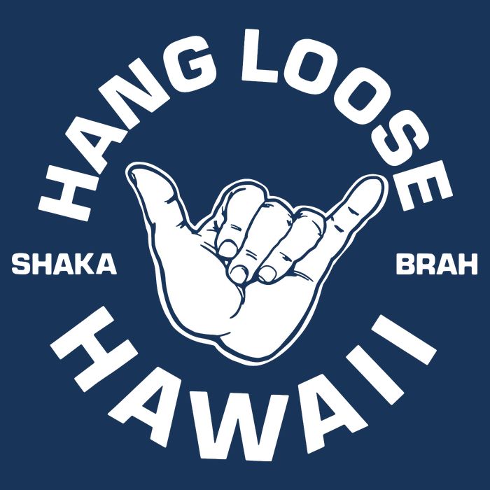 Hang Loose Shaka Brah Hawaii Cooling Performance Crew T-Shirt