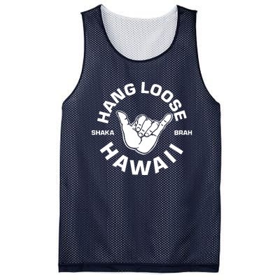 Hang Loose Shaka Brah Hawaii Mesh Reversible Basketball Jersey Tank