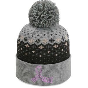 Hope Love Support Testicular Cancer Awareness Month Warriors Gift The Baniff Cuffed Pom Beanie