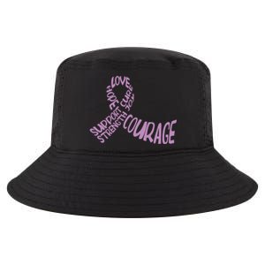 Hope Love Support Testicular Cancer Awareness Month Warriors Gift Cool Comfort Performance Bucket Hat