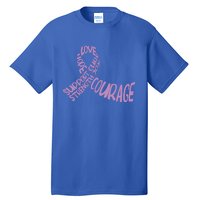 Hope Love Support Testicular Cancer Awareness Month Warriors Gift Tall T-Shirt